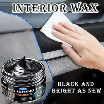 Car Interior Scratch Repair Cream Interior & Exterior Plastic Polishing Wax Black Interior And Dashboard Plastic Surface Repair