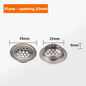 10pcs Round Cabinet Air Duct Vent Dia.19-53mm Stainless Steel Louver Mesh Hole Plug Decoration Cover Wardrobe Grille Ventilation