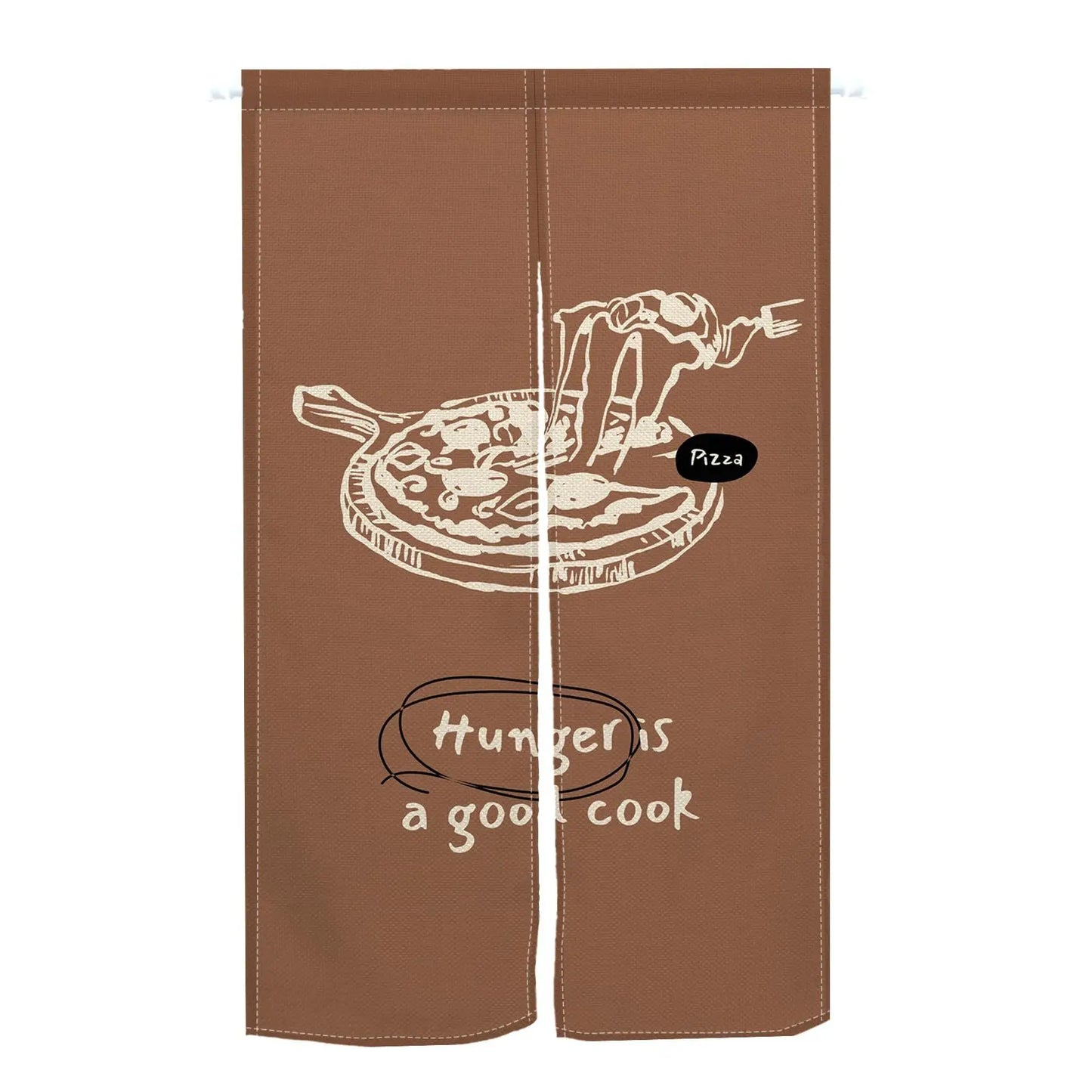 Custom Japanese Resturant Ramen Noren Curtain  Noodles Shop Kitchen Cloth Doorway Curtains Oil Smoke Proof Partition No Punching