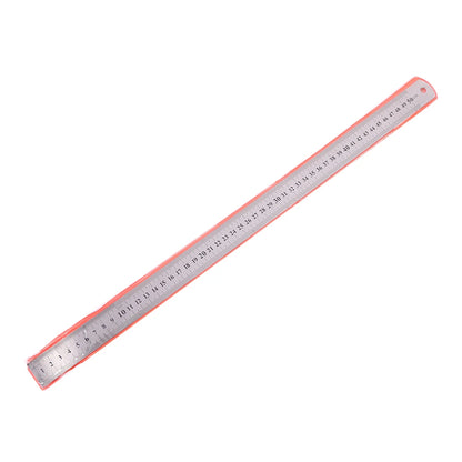 Metal Scale Stainless Steel Straight Ruler Measuring Stationery Drafting Accessories Hand Measuring Tool School Office Supplies