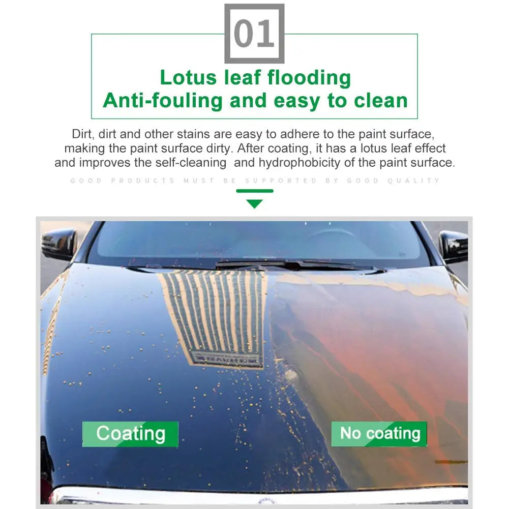 Ultimate nano ceramic coating. Car nano crystal spray. Brilliant gloss restoring crystal polish,protects paint, enhances shine