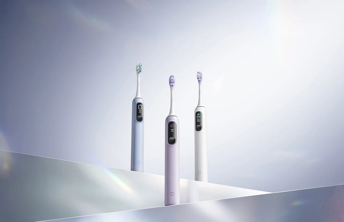 MIJIA Oscillation Electric Toothbrush Pro,Smart 4 Modes,IPX8 Waterproof Sonic Vibration Toothbrushes,180-day Battery Life
