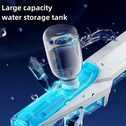Kids Electric Water Gun Toys Summer Outdoor Beach Battle Game Full Automatic Induction Absorb Water Spray Guns for Children Gift