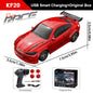 KF20 1/64 High Speed Drift RC Car 2.4G 4WD Remote Control Desktop Mini GTR Racing Model Cars for Boys Kids Toy Gift