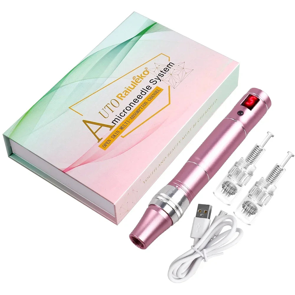 Ultima Dr.imp Pen Wireless Derma Rolling Dermapen Microneedling Cartridge Mesotherapy Auto Micro Needles Exfoliate Shrink Pores