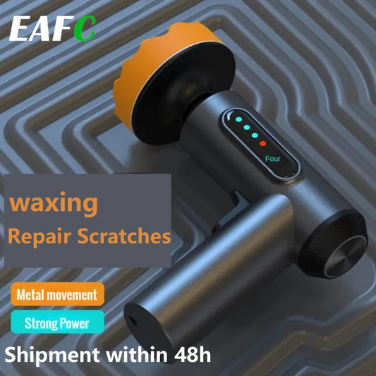 EAFC Car Polisher Machine Handheld Wireless Polisher Car Polishing Waxing Machine Power Tool for Car Body Cleanig Waxing Repair