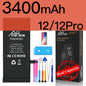 PINZHENG Real High Capacity Battery For iPhone X XR XS Max 12 13 Mini Pro Max 11 Pro Max Replacement Bateria Warranty One Year