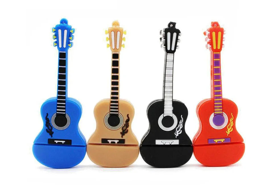 JASTER Music note Pen drive Musical instrument USB 2.0 Flash Drives  64GB 32GB 16GB 8GB Cartoon Memory stick Pendrive U disk 4GB