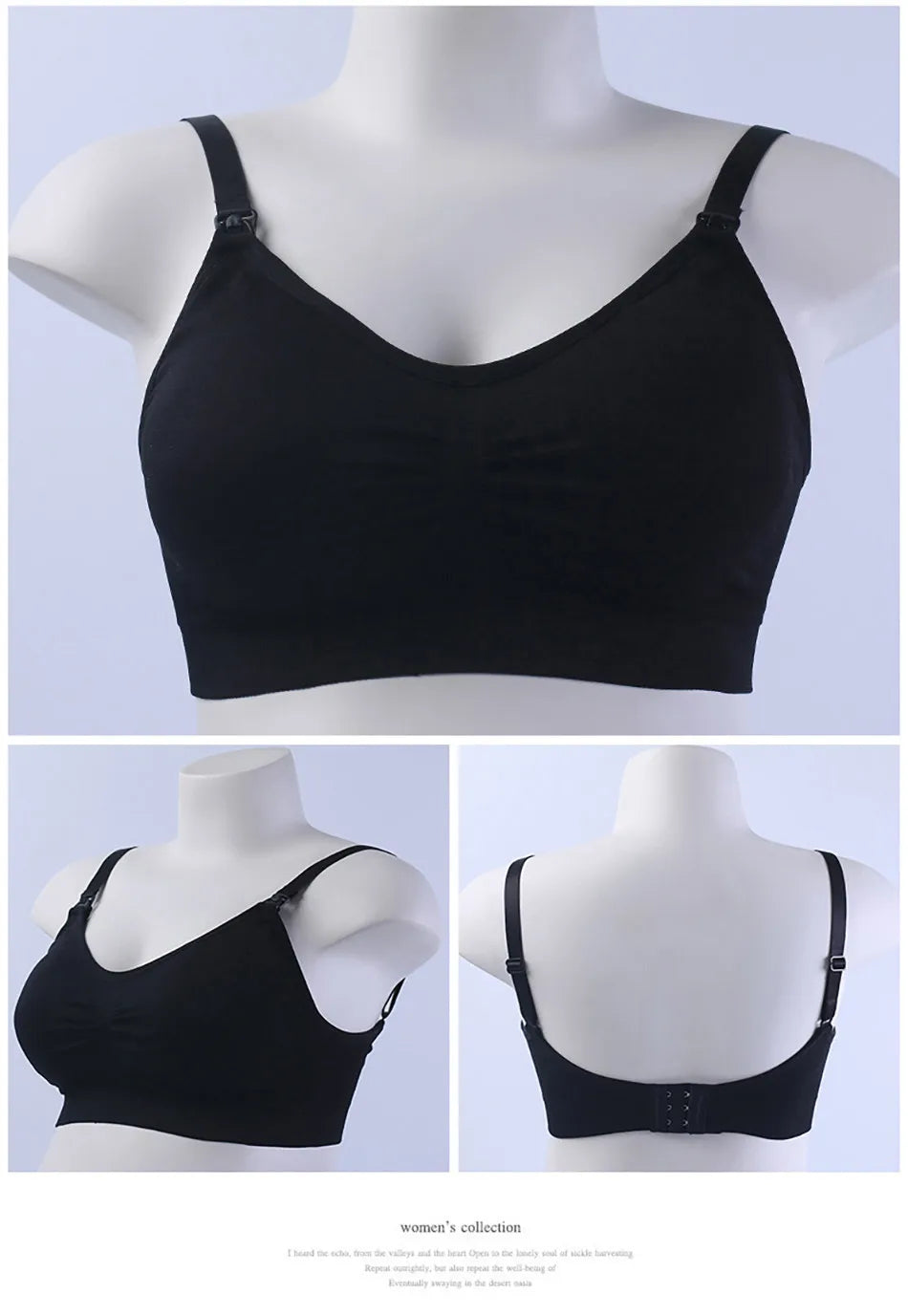 Breathable Maternity Pregnant Bras Comfort Breastfeeding Sleep Bralette Women Wireless Seamless Nursing Underwear