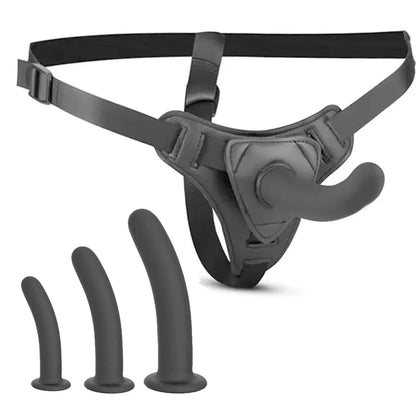 Adjustable Silicone Strap On Dildo Harness Set S M L Sizes Realistic Penis Panties for Women Lesbian Couples G-Spot Anal Vaginal