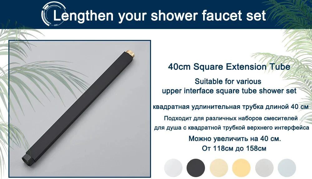 Gold Piano Digital Display Bathroom Shower Set Brass Bathroom Faucet Accessories Thermostatic Digital Bathroom Shower System