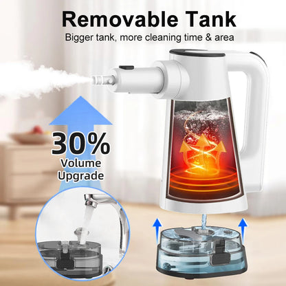 Steam Cleaner Multipurpose Powerful Tank and Portable Handle for Grout Tile Floors Appliances Home&Car	Steam Mop