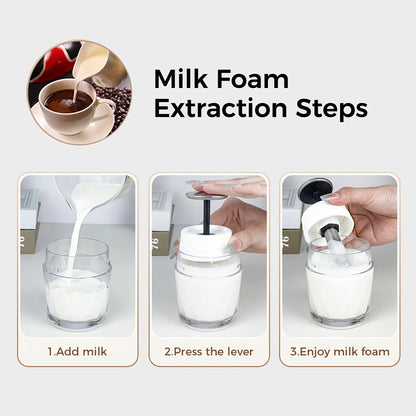 HOMEFISH 3 In1 Portable Coffee Machine Hot/Cold Water Manual Espresso Maker For Capsule & Ground Hand Press Brewer hiking Travel