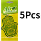 Hamsa Hand Pattern Hanging Car Air Freshener Assorted Fragrance Paper Scent Cards 5‑40 Pcs