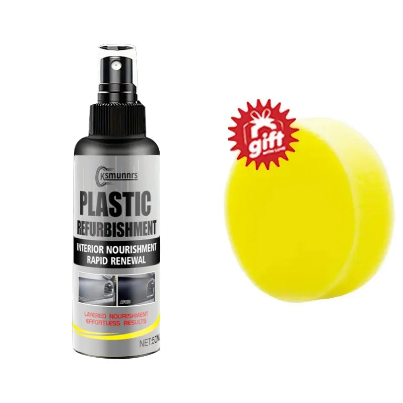 Car Interior Restorer Spray, Restores Shine to Leather, Plastic, Dashboard and Auto Trim