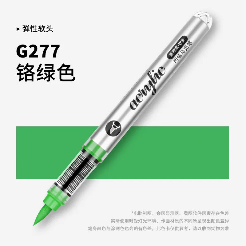 1 PC 120 Colors Acrylic Paint Marker Pens Professional Drawing Pens for Graffiti Manga School Aesthetic Stationery Art Supplies
