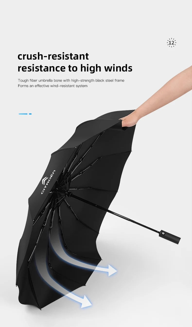 Car Interior Accessories Car Folding Umbrella Portable For Citroen C1 DS3 C2 C3 Vts C4 Saxo C4L C5 C6 C8 Xsara C3-XR Picasso