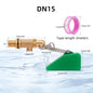 1/2" 3/4" Copper Water Float Valve With 3 Meters Tape DN15/DN20 Brass Water Level Control Ball Valve Farm Animal Breeding