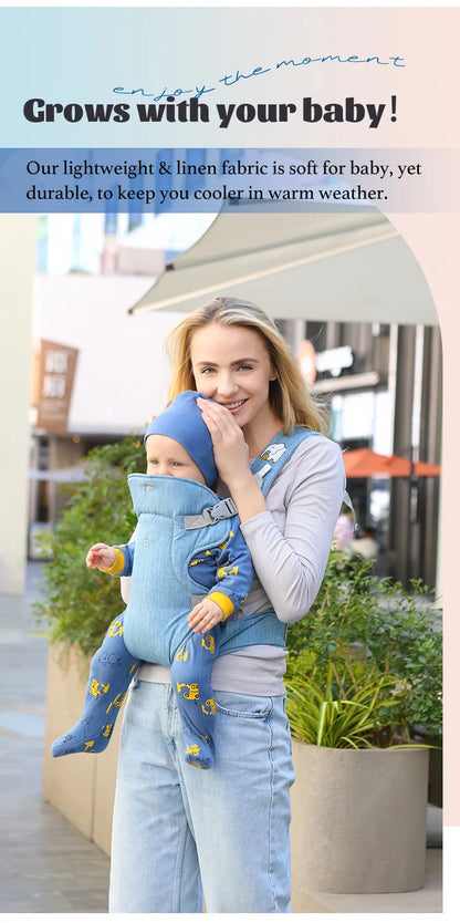 Baby Shoulder Strap Portable Children Strap Backpack Thicken Shoulder Ergonomic Hoodie Kangaroo Baby Strap