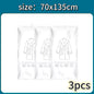 Hanging Vacuum Storage Bags Space Saver Bags Vacuum Seal Storage Bag for Suits Dress Coats Jackets Closet Organizer and Storage