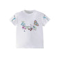 Jumping Meters 3-8T Fashion Design Kids Tees Hot Selling Cotton Summer Girls Tshirts Baby Clothes Children's Tees Tops