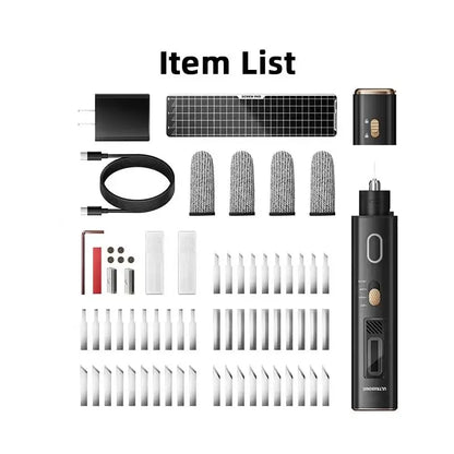 JAKEMY Ultrasonic Cutting Knife Ideal for DIY 3D Printing Cutting High-Speed Carving & Polishing