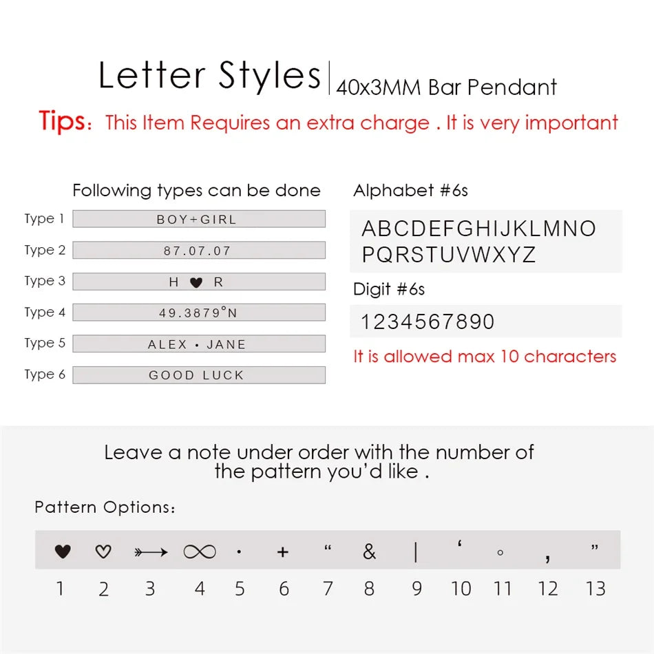 EManco Name Sentence Letter Necklace Women's Stainless Steel Necklaces Customized Initial Pendant Factory Direct