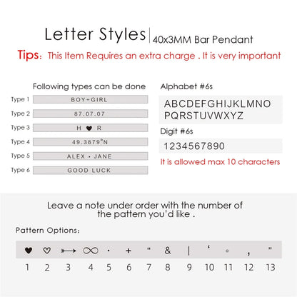 EManco Name Sentence Letter Necklace Women's Stainless Steel Necklaces Customized Initial Pendant Factory Direct