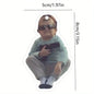 1pc Russian Boy Hasbulla Fun Car Aromatherapy Perfume Air Freshener Mirror Interior Accessories Pendant
