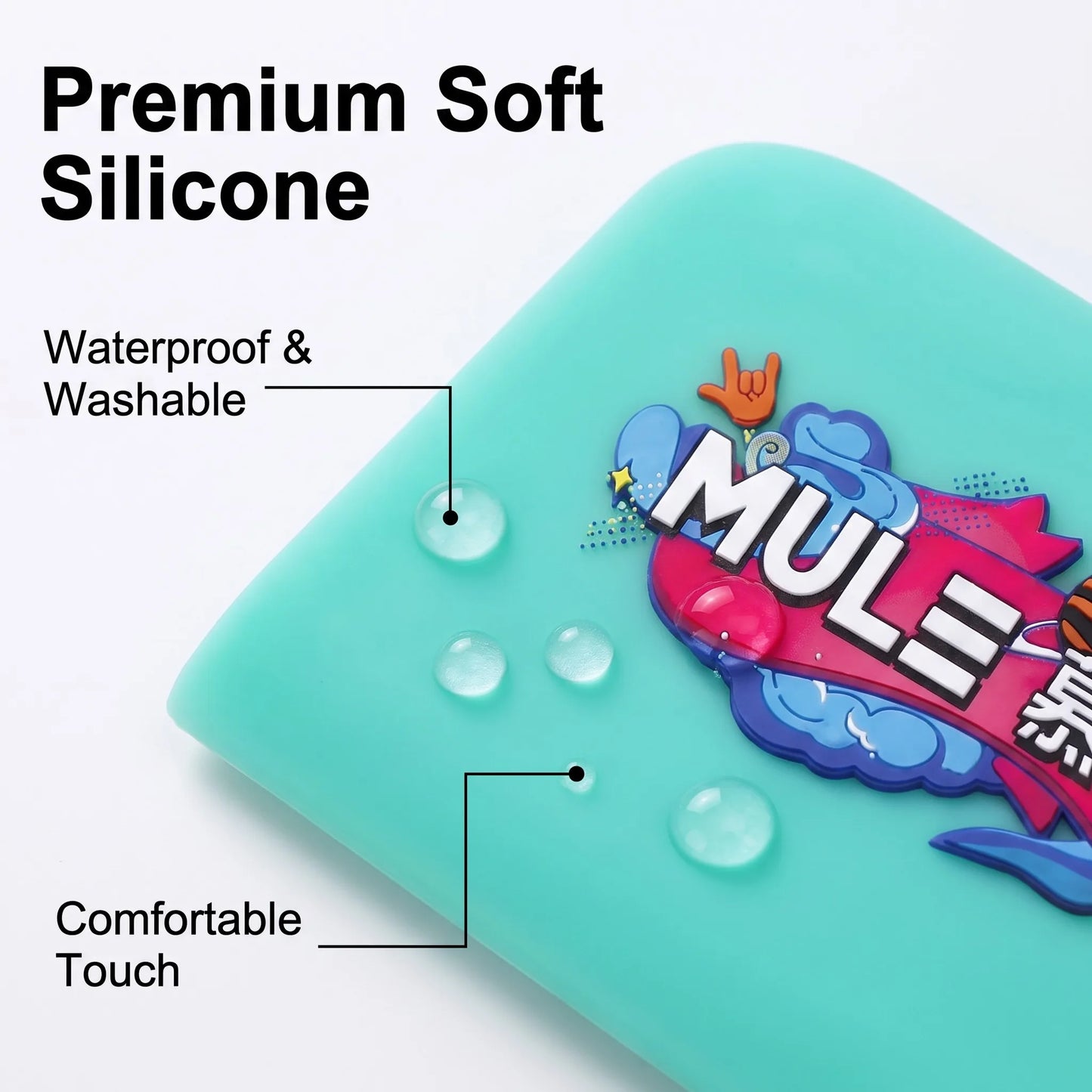 MULE Multi-Color TPU Car Vinyl Wrap Squeegee Scraper Auto PPF Film Installation Tool Essential Wrapping Tool for Professional Us