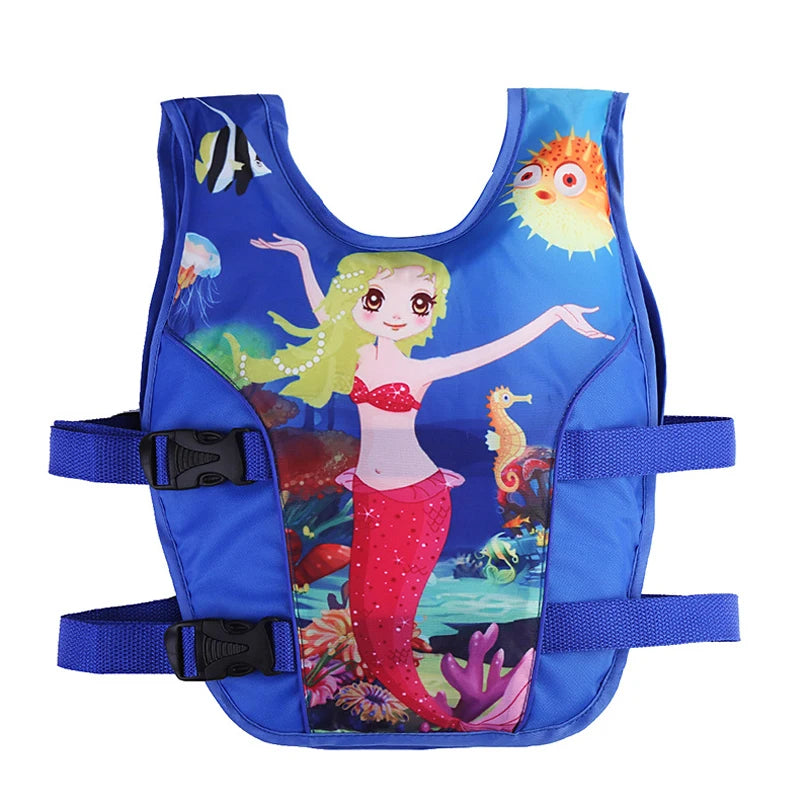 Boy Girl Non Inflatable Swim Vest Safer Baby Float Vest Swimwear Kids Good Swimming Learning Helper Swimming Pool Accessories