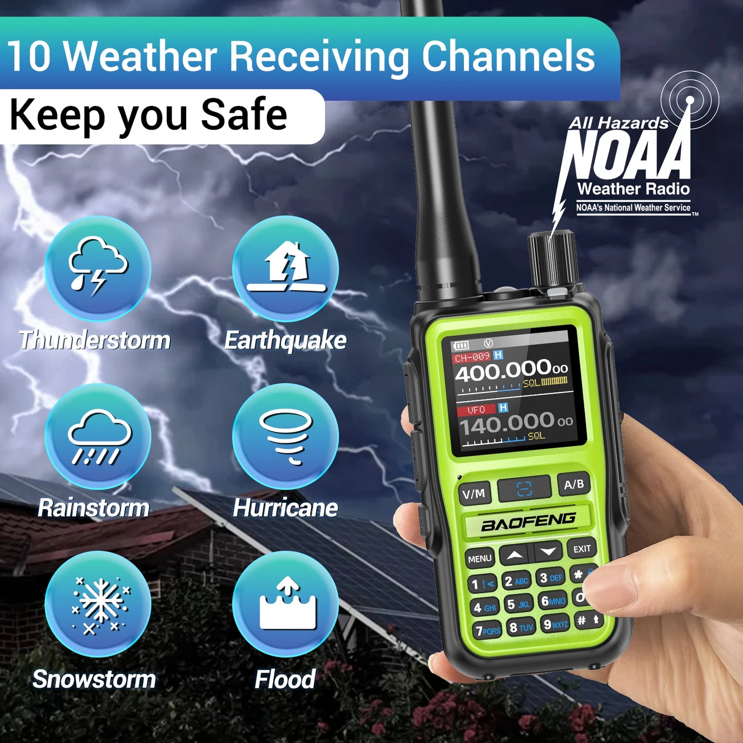 Baofeng UV-5R Mini Walkie Talkie Bluetooth Programming APP Long Range 999 Channels Radio With Protective Case Tactical Antenna