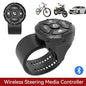 Car Steering Wheel Control Button 5key Bluetooth-compatible Wireless Remote Controller for Car Radio Music Player Android Switch