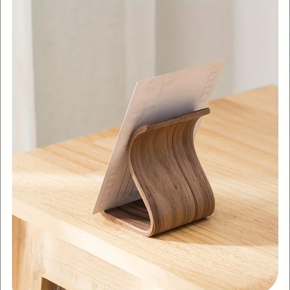 [New Wooden Phone Stand] New Wooden Portable Desktop Phone Stand | Creative Lazy Holder for iPad Tablet, Universal Mobile Stand