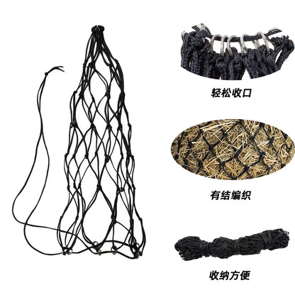 Durable Slow Feed Hay Net Large Capacity 36 inch Horse Hay Bag Hanging Hay Feeder Bag for Horses Goat Sheep 1Pc