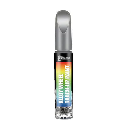 Silver Wheel Repair Pen Instantly Fixes Scratches And Curb Rash on All Silver Wheels & Car Bodies Simple One-Step Solution