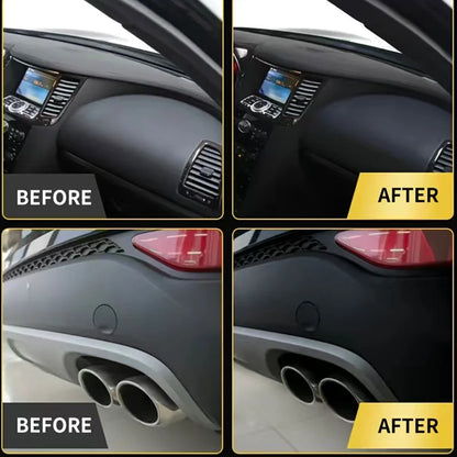 Car Tire Plastic Refurbishment, Interior Polish Wax, Tire Protectant, Black Car Paint Restoration and Nano-Crystal Coating