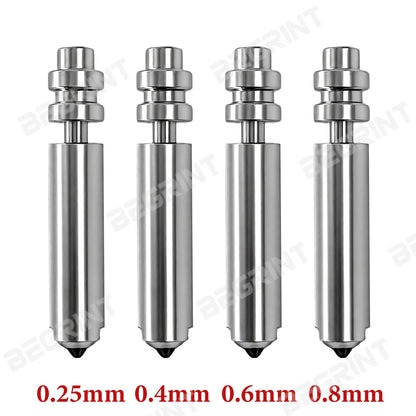 Upgrade Anycubic Kobra X Hotend Durability Bimetallic Nozzle For Anycubic Kobra X 0.2/0.4/0.6/0.8mm 3D Printers Accessories