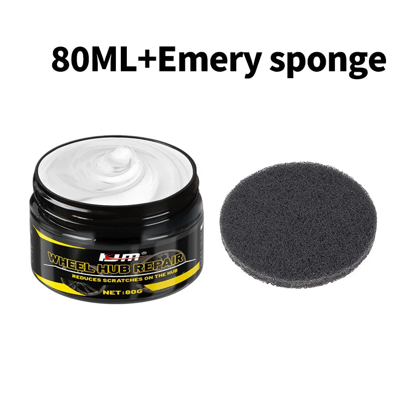 Automobile Hub Scratch Repair Paste, Aluminum Alloy Wheel Rim Chrome Restoration Agent, Tire and Hub Scratch Restoration Paint