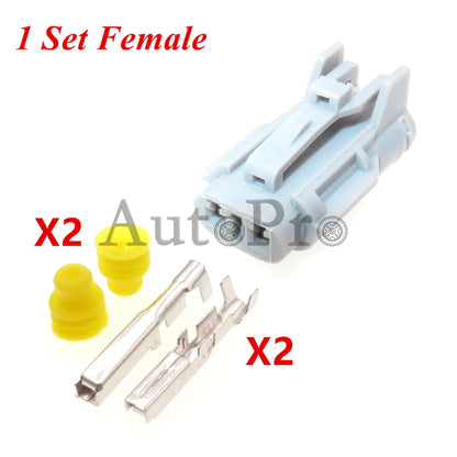 1 Set 2 Hole 7222-1424-40 7223-1424-40 MG640322-4 MG610320 AC Assembly Fog Light Plugs Car Running Lights Cable Socket For VW