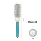 Hair Comb Professional Salon Hair Brush Hair Styling Hairbrush Hairdressing Comb Round Curly Hair Rollers Tools Blue