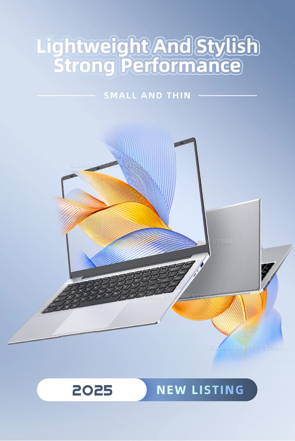 Xiaman 14.1 Inch HD Display Laptop Computer Windows 11 Pro Intel Atom A3950 Laptops Lightweight Notebook PC Office Study Computer