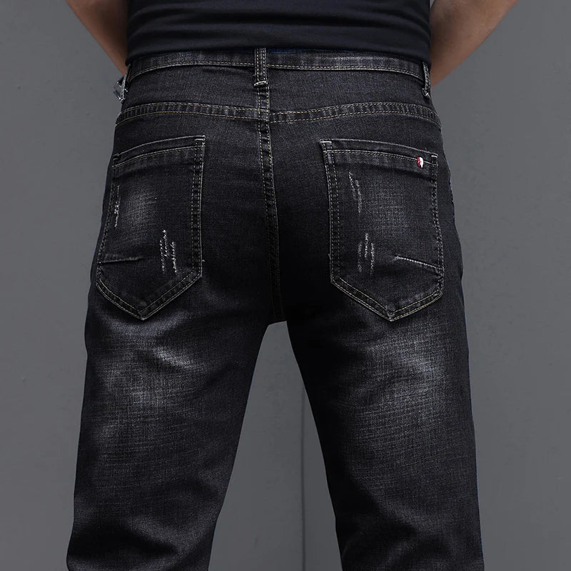 2026 Men's Slim Casual Street Classic Skinny Jeans Pencil Jeans Trendyy Stretch Style Comfortable Casual Fashion Versatile