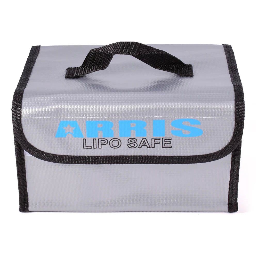 Lipo Guard Safety Bag Fireproof Explosion-Proof Portable Lipo Safety Bag 215*115*155mm for RC FPV Racing Drone Car Battery Safe