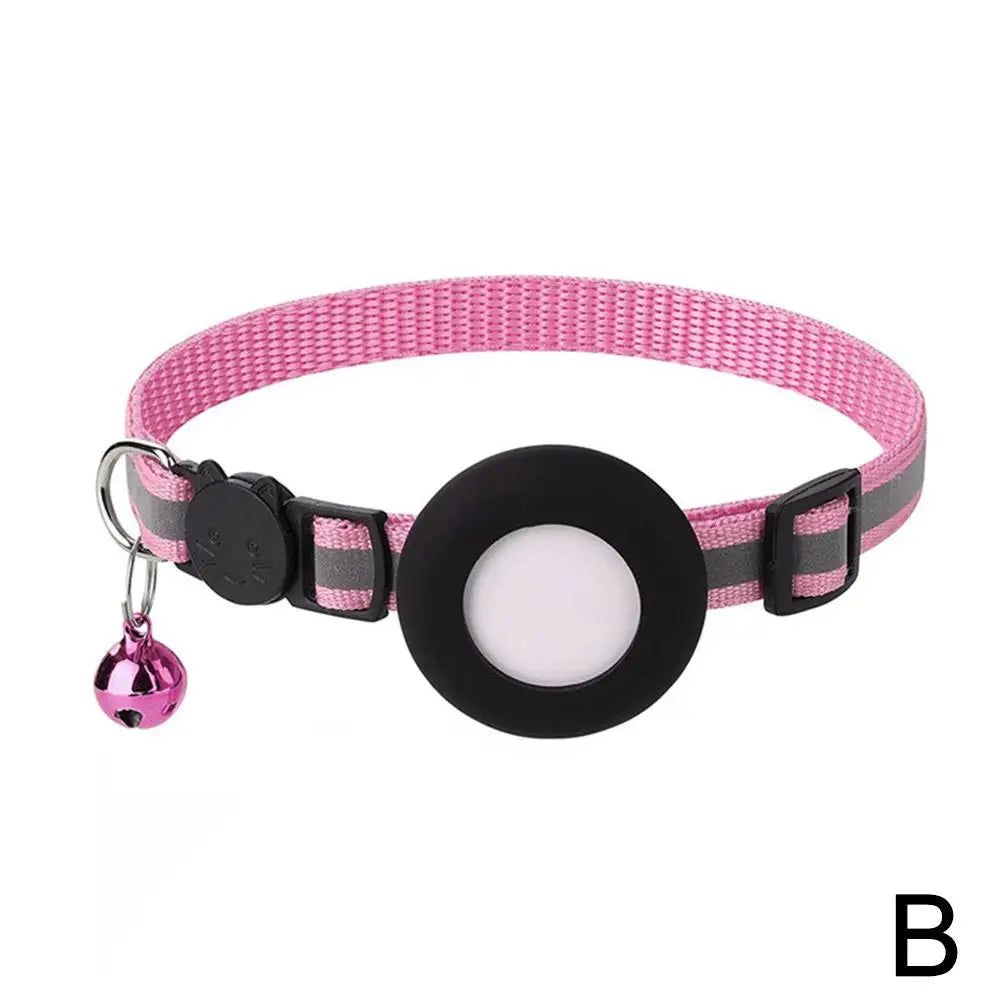 Reflective Adjustable Cats and Small Dogs Collars with Bells Pet Supplies Anti-strangling Cats Necklace Breakaway Cat Collar