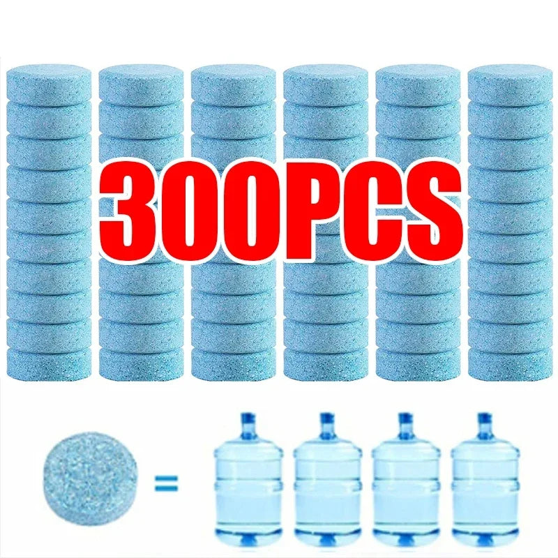Car Windshield Glass Concentrated Washer Tablets Car Effervescent Washer Fluid Wiper Glass Solid Cleaning Tablets for Car Window