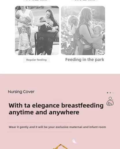 Cotton Breastfeeding Cover Mother Outing Nursing Covers Adjustable Privacy Baby Feeding Breastfeeding Apron Stroller Blanket