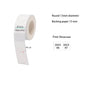 12*40mm 15*30mm 15*50mm White Gap Label Paper for P12 P15 Phomemo D30 Q30 Thermal Printer Waterproof Self Adhesive Sticker Roll