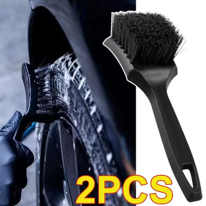 Car Wash Brush Auto Tire Rim Wheel Hub Clean Brushes Tire Wheels Detailing Cleaning Tool Automobile Tyre Washing Brush