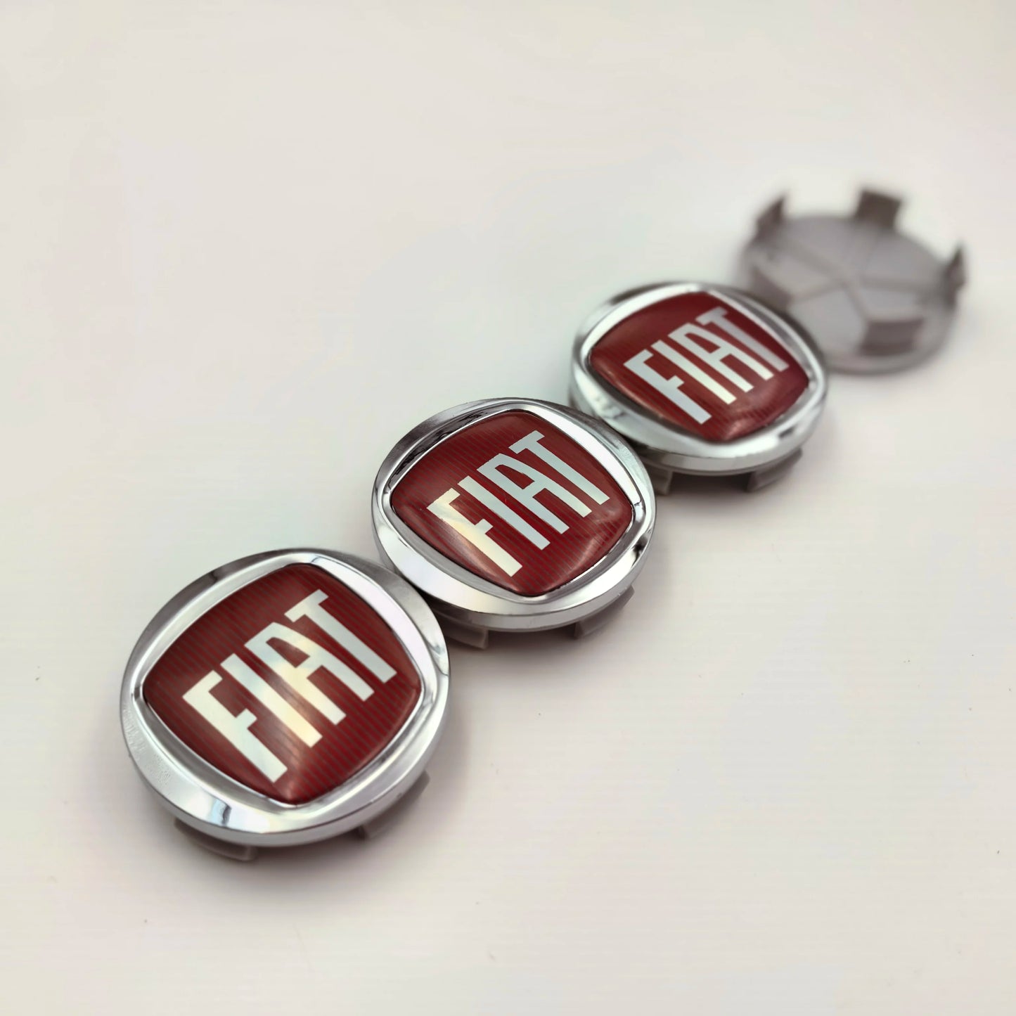 4pcs 60MM Car Wheel Hub Center Cover Emblem for FIAT 500 Ducato Panda Grande Punto Tipo Abarth Pulse Strada 600 500L Accessories